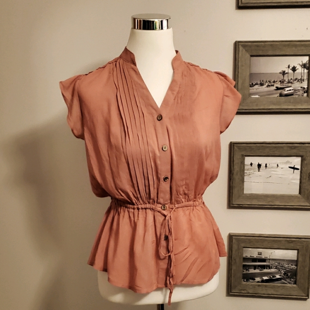 Pink blouse